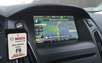 Карты навигации Ford F9 с русским голосовым пакетом F9 для SYNC2 Навигация Форд SYNC2